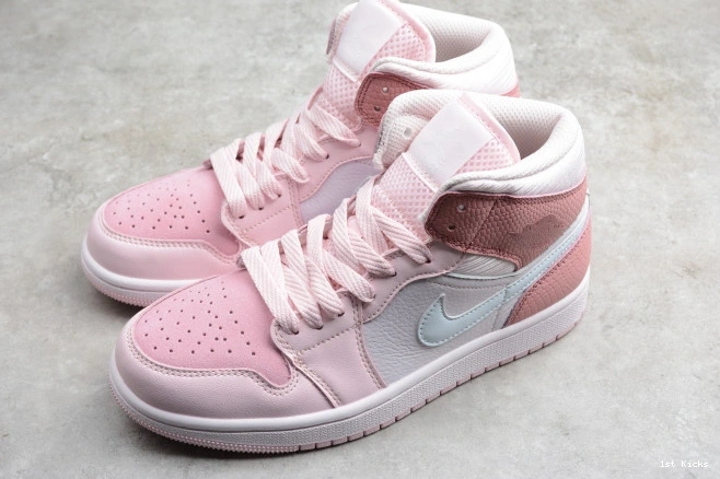 1st Kicks 1 868 Digital Jordan NewStyle Mid Pink CW5379- Air 1113